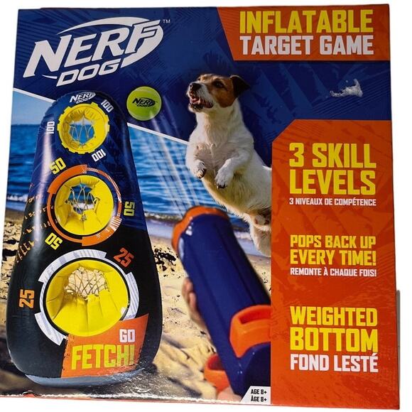 NERF Dog inflatable Target game Interactive Game - Picture 1 of 4